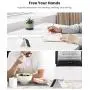 UGREEN Cell Phone Stand Holder Mobile Phone Dock Compatible for iPhone 11 Pro Max SE XS XR 8 Plus 6 7 5, Samsung Galaxy S20 S10 S9 S8 S7 S6 Android Smartphone Holder Desk Adjustable Foldable (White)