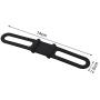 Bike Silicone Band, Multipurpose Bicycle Silicone Fixed Straps Cycling Flashlight Mount Holder (5Pcs)