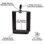 DaVoice Cell Phone Tripod Mount Adapter, Compatible with iPhone Holder, Smartphone Camera Stand Universal Clamp Attachment Clip (Black) DaVoice Cell Phone Tripod Mount Adapter, Compatible with iPhone Holder, Smartphone Camera Stand Universal Clamp Attachment Clip (Black)