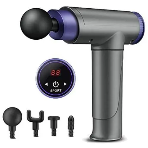 Muscle Massage Gun for Athletes, Professional Deep Tissue Percussion Neck Back Shoulder fascial Massage Machine for Pain Relief, Portable Handheld Powerful Cordless Electronic Quiet 22 Speed Lever Muscle Massage Gun for Athletes, Professional Deep Tissue Percussion Neck Back Shoulder fascial Massage Machine for Pain Relief, Portable Handheld Powerful Cordless Electronic Quiet 22 Speed Lever
