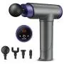 Muscle Massage Gun for Athletes, Professional Deep Tissue Percussion Neck Back Shoulder fascial Massage Machine for Pain Relief, Portable Handheld Powerful Cordless Electronic Quiet 22 Speed Lever Muscle Massage Gun for Athletes, Professional Deep Tissue Percussion Neck Back Shoulder fascial Massage Machine for Pain Relief, Portable Handheld Powerful Cordless Electronic Quiet 22 Speed Lever