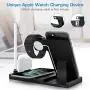 WAITIEE Updated Version,Wireless Charger 5 in 1,Qi Wireless Charging Station for Apple Watch Series 5/4/3/2/1& AirPods3/2/1 & Pencil & iPhone 11/11 Pro Max/XR/XS Max/Xs/X/8/8P(Black) WAITIEE Updated Version,Wireless Charger 5 in 1,Qi Wireless Charging Station for Apple Watch Series 5/4/3/2/1& AirPods3/2/1 & Pencil & iPhone 11/11 Pro Max/XR/XS Max/Xs/X/8/8P(Black)