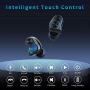 JKSWT Wireless Earbuds, 5.0 Bluetooth Headphones with Super Charging Case as Power Bank in-Ear Stereo Sports Headsets with Mic Binaural Calls, 40H Playing time, Bluetooth Headphones Black