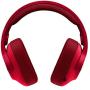 Logitech G433 7.1 Wired Gaming Headset with DTS Headphone: X 7.1 Surround for PC, PS4, PS4 PRO, Xbox One, Xbox One S, Nintendo Switch – Fire Red