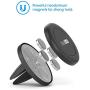 TechMatte Magnetic Car Phone Mount-Universal Air Vent Magnetic Phone Mount Holder (Black)