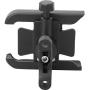 Enrilior Universal Motorcycle Bike Bicycle Cycling Mobile Phone Handlebar Holder Mount Bracket(Black)