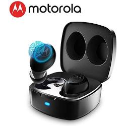 MOTOROLA Vervebuds 100 Earbud Headphones, Waterproof True Wireless Earbuds, Bluetooth 5.0 in-Ear with Hands-Free Call Microphone