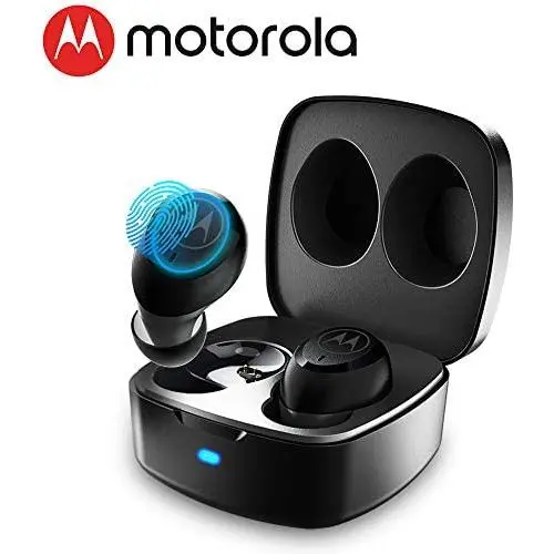 MOTOROLA Vervebuds 100 Earbud Headphones, Waterproof True Wireless Earbuds, Bluetooth 5.0 in-Ear with Hands-Free Call Microphone MOTOROLA Vervebuds 100 Earbud Headphones, Waterproof True Wireless Earbuds, Bluetooth 5.0 in-Ear with Hands-Free Call Microphone