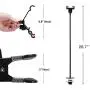 Metal-Enhanced Cell Phone Holder, ZTON Mobile Phone Stand, Lazy Bracket, Flexible Long Arms Clip Mount for iPhone, LG, etc.in Office Bedroom Desktop (Black) Metal-Enhanced Cell Phone Holder, ZTON Mobile Phone Stand, Lazy Bracket, Flexible Long Arms Clip Mount for iPhone, LG, etc.in Office Bedroom Desktop (Black)