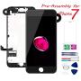 Pre-Assembled for iPhone 7 Screen Replacement Black (A1660, A1778, A1779) 4.7 Inch LCD Touch Digitizer Display with Ear Speaker, Front Camera, Facing Proximity Sensor