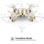 Newest Syma X20 Mini Pocket Drone Headless Mode 2.4Ghz Nano LED RC Quadcopter Altitude Hold Gold