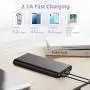 Portable Charger 26800mAh Power Bank, Ultra-High Capacity Universal External Battery Pack with 4 LED Indicator Dual USB Ports Battery Backup for Smart Phones,Tablet and More-[Black]