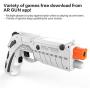 DoinMaster Bluetooth Gamepad Shooting AR Gun Joystick for Android iOS Phone iPhone iPad AR Game Controller with Motor Vibration