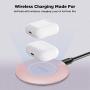 LETSCOM Ultra Slim Wireless Charger,Qi-Certified 15W Max Fast Wireless Charging Pad,Compatible with iPhone 11/11 Pro Max/XS Max/XR/XS/X/8/8+,Galaxy Note 10/Note 10+/S10/S10+/S10E (No AC Adapter)