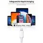 UGREEN USB-C to Lightning Cable [6FT MFi-Certified] Supports Power Delivery Fast Charging Sync with Type C PD Charger, Compatible for iPhone SE 11 Pro Max XR Xs Max Plus 8, AirPods, iPad