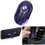 Phone Ring Holder Finger Kickstand, Multipurpose Phone Bracket, Universal Air Vent Car Phone Mount 3 in 1 Mobile Phone Stand 360 Degree Rotation(Blue Multicolor) (Blue & Black)
