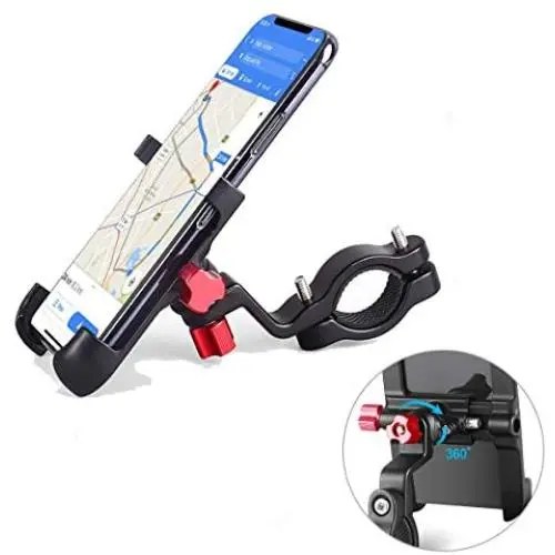 YF Universal Bicycle Phone Mount, Bike Holder Handlebar Cellphone Adjustable, Fits Phones from 3.5-7" Wide, Fall Prevention YF Universal Bicycle Phone Mount, Bike Holder Handlebar Cellphone Adjustable, Fits Phones from 3.5-7" Wide, Fall Prevention