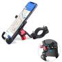 YF Universal Bicycle Phone Mount, Bike Holder Handlebar Cellphone Adjustable, Fits Phones from 3.5-7" Wide, Fall Prevention
