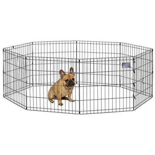 MidWest Homes for Pets Folding Metal Exercise Pen/Pet Playpen
