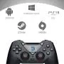 ZD-C Wired Gaming Controller USB Gamepad for PC(Windows XP/7/8/10) & Playstation 3 & Android & Steam (C-Black)