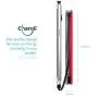 Chargii - Power Bank - All-in-One Portable Charger - Cell Phone Battery Backup - Built-in Wall Plug AC Adapter - 2 USB Ports - 5000 mAH