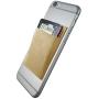 CardNinja Ultra-slim Self Adhesive Credit Card Wallet for Smartphones, Gold