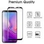 Galaxy S9 Plus Screen Protector Tempered Glass (2 Pack), OTAO 3D Curved Dot Matrix [Full Screen Coverage] Glass Screen Protector for Samsung Galaxy S 9 Plus with Installation Tray [Case Friendly]