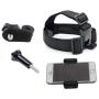 Multi-Function Adjustable Belt Cellphone Selfie Head Mount Strap for Sony Action Cam/Gopro Hero/Cell Phone/iPhone XR XS Max X 8 7 6 Plus/Samsung LG Huawei