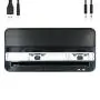 Mcbazel iPega PG 9119 Multi-Purpose Dual Charging Station Dock with Audio Speaker for Nintendo Switch iOS Android Smart Phone Silver Mcbazel iPega PG 9119 Multi-Purpose Dual Charging Station Dock with Audio Speaker for Nintendo Switch iOS Android Smart Phone Silver