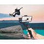 Vidpro SB-30 Motorized 3-Axis Smartphone Handheld Gimbal Stabilizer for Smooth Video Capture 360 Degrees Pan Tilt and Roll. App with Face Tracking, Panorama and Time Lapse Modes