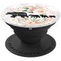 Mama Bear Three Cubs Blush Pink Watercolor Floral PopSockets Grip and Stand for Phones and Tablets