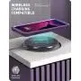 i-Blason Ares Case for iPhone 11 Pro Max 2019 Release, Dual Layer Rugged Clear Bumper Case with Built-in Screen Protector (Purple)