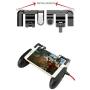 PUBG Fortnite Mobile Game Controller - | New Version | Sensitive Shoot and Aim Trigger Fire Buttons | L1R1 Joysticks Game Controller for PUBG/Fortnite of Survival Gaming Triggers for iOS and Android
