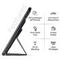 MOFT Reusable Adhesive 4-in-1 Phone Stand, Card Holder, Adjustable Viewing Angles, Magnetic, Thin Design with Grip to be Held -Starry Grey