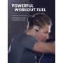 Wireless Bluetooth Headphones, Soundcore Spirit X Sports Earphones by Anker, Bluetooth 5.0, 12-Hour Battery, IPX7 Wireless Earbuds, Noise Isolation, SweatGuard Technology for Workout