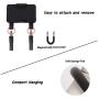 Polifall Upgrade Cell Phone Holder, Universal Mobile Phone Stand, Flexible Long Lazy Neck Waist Bracket, Adjustable 360° Free Rotating Gooseneck Mount with Multiple Function for Bed Couch Kitchen