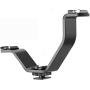Neewer Aluminium Alloy 5.1 inches/13 Centimeters V-Shape Triple 3 Universal Cold Shoe Mount Bracket for DSLR Camera or Camcorder Accessory Such as LED Video Light,Microphone,Monitor,Flash Neewer Aluminium Alloy 5.1 inches/13 Centimeters V-Shape Triple 3 Universal Cold Shoe Mount Bracket for DSLR Camera or Camcorder Accessory Such as LED Video Light,Microphone,Monitor,Flash