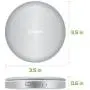 Cellet Compact LED Light 1x/3x Magnified Mirrors, with 3000mAh Power Bank, 1Amp USB Port, Compatible with Apple iPhone 11/ Pro/Pro Max Xr/Xs/Xs Max/X/8/8Plus/7/7+/6 Samsung Galaxy Note 10/9/8/5/S9/S8