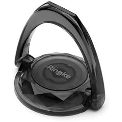 Ringke Prism Ring (Multi-Angle) Adhesive Phone Stand Compatible with Most Cases - Smoke Black