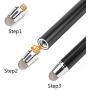 Dimples Excel Stylus Pens for Touch Screens Long Stylus Pen for Ipad Stylist Pens for Tablets Tablet Pen Cell Phone Stylus Tablet Stylus for Touch Screens