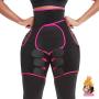 AzraJamil Waist Trainer for Women - Thigh & Waist Shaper - Slimming Body Corset - Light & Comfortable Hip Enhancer - Sweat Band Tummy Control - Sport Shapewear for Weight Loss (Rose red, X-Large)