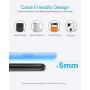 Fast Wireless Charger, Vebach Dubhe1s Qi Certified Wireless Charging Pad 7.5W for iPhone SE 2020/11/11 Pro/11 Pro Max/Xs/Xs Max/XR/X/8/8P, 10W for Samsung Galaxy S20/S10/Note 10/S9, Aluminum Frame