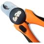 GoPets Nail Clippers for Dogs & Cats with 1 Nail File, Orange / Black