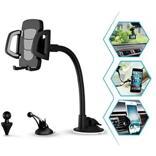 Car Phone Mount, 3 in 1 Universal Cell Phone Holder Car Air Vent Holder Dashboard Mount Windshield Mount for Samsung Galaxy S20 S10 S9 S8 LG Sony iPhone 11 Pro XS Max R X 8 Plus 7 Plus Car Phone Mount, 3 in 1 Universal Cell Phone Holder Car Air Vent Holder Dashboard Mount Windshield Mount for Samsung Galaxy S20 S10 S9 S8 LG Sony iPhone 11 Pro XS Max R X 8 Plus 7 Plus