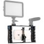 K&F Concept Smartphone Video Rig,Filmmaking Case Phone Video Stabilizer Grip Tripod Mount for Videomaker Film-Maker Video-Grapher K&F Concept Smartphone Video Rig,Filmmaking Case Phone Video Stabilizer Grip Tripod Mount for Videomaker Film-Maker Video-Grapher