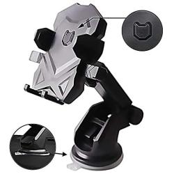 Phone Holder for Car,Universal Long Neck Car Mount Holder Compatible iPhone Xs XS Max XR X 8 8 Plus 7 7 Plus Samsung Galaxy S10 S9 S8 S7 S6 LG Nexus Sony and More（Black）