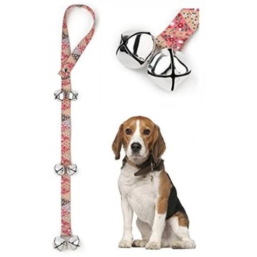 Pet Heroic Dog DoorBells for Potty Training & House Training, Unique Style & Premium Quality, Loud & Crisp DoorBells, Adjustable Door Bell Length for Small, Medium and Large Dogs