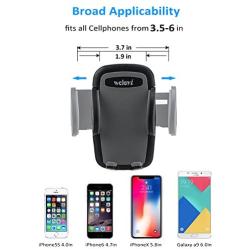 woleyi Phone Holder for Car CD Slot, Universal CD Slot Phone Mount for iPhone 11 Pro Max/11/XS Max/XS/XR/X/8 Plus/8/7 Plus/7/6S/SE, Samsung, Huawei, Nokia, LG, HTC and Other 3.5-6.5" Cell Phone