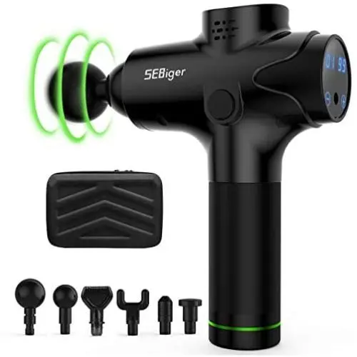 Muscle Massage Gun for Athletes Professional Deep Tissue Percussion Massage for Pain Relief, Sore Muscle and Stiffness Handheld Electric Body Massager 20 Speed Muscle Massage Gun for Athletes Professional Deep Tissue Percussion Massage for Pain Relief, Sore Muscle and Stiffness Handheld Electric Body Massager 20 Speed
