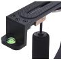 Movo Handheld Video Stabilizer System Compatible with GoPro Hero, HERO2, HERO3, HERO4, HERO5, HERO6, HERO7 & Apple iPhone 5, 5S, 6, 6S, 7, 8, X, XS, XS Max, Samsung Galaxy + Note Smartphones